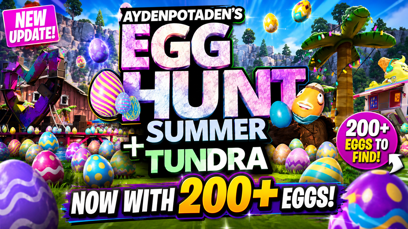 AydenPotaden Fortnite Egg Hunt map